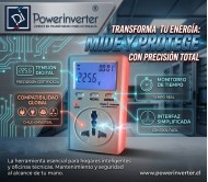 MEDIDOR ENERGIA BIDIRECCIONAL 90-280VAC/0,7-3000W